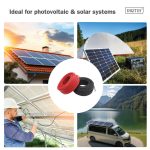 DIGITUS DK-SCEC64-0050 Solar 4mm 1500V DC XLPO napelemes kültéri kábelhosszabbító MC4 csatlakozóval 5m