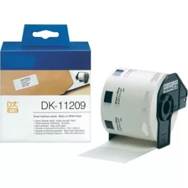   Utángyártott BROTHER DK11209 etikett 62mm x 29 mm WHITE 800db IK