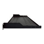 DIGITUS DN-19 TRAY-1-SW 19"" 1U 250mm mély fekete fix polc