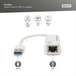 DIGITUS DN-3023 vezetékes USB 3.0 Gigabit Ethernet adapter
