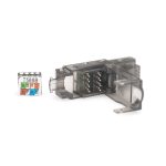 DIGITUS DN-93633 Szerszám nélkül szerelhető árnyékolatlan dugó Cat.6A kábelekhez