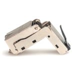 DIGITUS DN-93636 Szerszám nélkül közvetlenül szerelhető árnyékolt hajlítható dugó Cat.6A kábelekhez