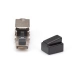 DIGITUS DN-93636 Szerszám nélkül közvetlenül szerelhető árnyékolt hajlítható dugó Cat.6A kábelekhez