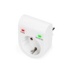 DIGITUS DN-95400 16A 3500W Schuko túlfeszültségvédő adapter