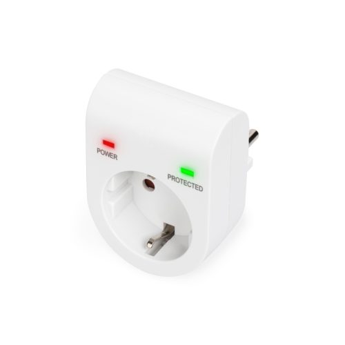 DIGITUS DN-95400 16A 3500W Schuko túlfeszültségvédő adapter
