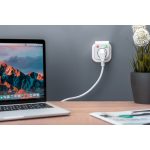 DIGITUS DN-95400 16A 3500W Schuko túlfeszültségvédő adapter