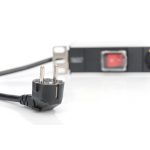 DIGITUS DN-95402 19 1U rack alumínium 7xSchuko dugaljas kapcsolós hálózati elosztó