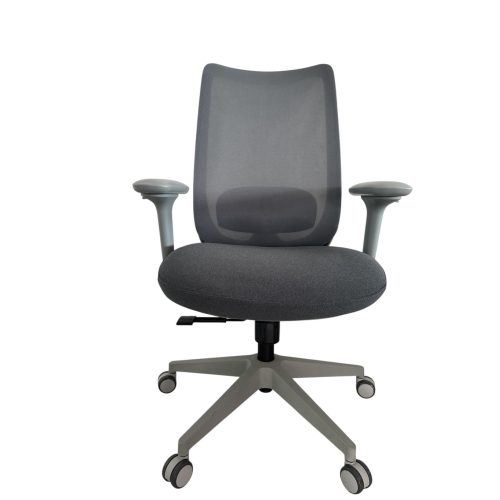 Aarven, Szürke, 4D kartámlás, deréktámaszos, Irodai forgószék