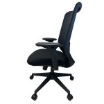 Aarven, Fekete, 4D kartámlás, deréktámaszos, Irodai forgószék