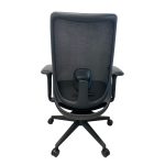 Aarven, Fekete, 4D kartámlás, deréktámaszos, Irodai forgószék