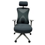 Aarven, Szürke, 3D kartámaszos, 2D fejtámaszos, deréktámaszos , Irodai szék / 2db/