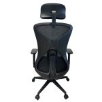 Aarven, Fekete, 3D kartámaszos, 2D fejtámaszos, deréktámaszos, Irodai szék  /1db/