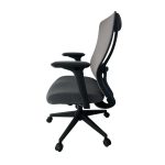 Aarven, Fekete/Szürke, 4D kartámaszos, deréktámaszos, Irodai szék