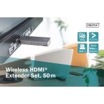 DIGITUS DS-55318 HDMI vezeték nélküli 50m extender szett (adó és vevőegység)