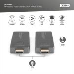 DIGITUS DS-55323 HDMI 4K 30Hz WiFi Video 30m extender szett