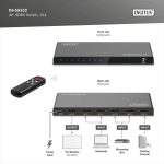 DIGITUS DS-55332 HDMI 4K 60Hz 5x1 Switch