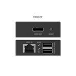 DIGITUS DS-55357 HDMI 4K UHD 30Hz Cat.6 KVM IP 40m extender szett