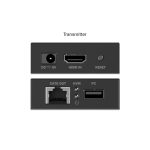 DIGITUS DS-55357 HDMI 4K UHD 30Hz Cat.6 KVM IP 40m extender szett