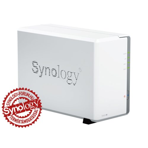 Synology DiskStation DS223j (1GB) 2x SSD/HDD lemezes NAS + regisztrációs kártya