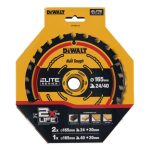 DEWALT Körfűrészlap, készlet, ELITE SERIES, 3db, 165mm