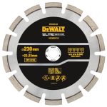 DEWALT Vágótárcsa, Elite Diamond, 230 mm, aszfalt