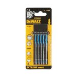 DEWALT Dekopírfűrészlap, fém, 5db, T118EOF, 1,5-4mm