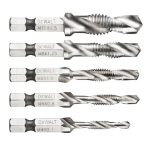 DEWALT Bithegy, önmetsző, 5 db, M4,M5,M6,M8,M10