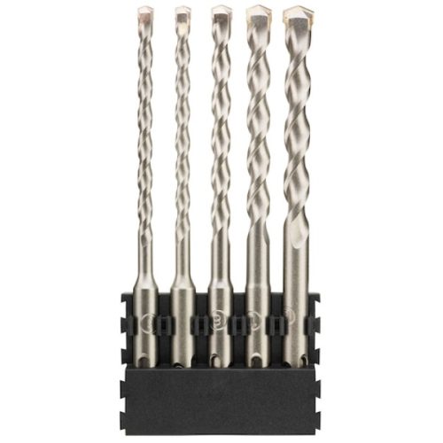 DEWALT Hegytartó, SDS-Plus fúrók, 5db, 6-12x160mm