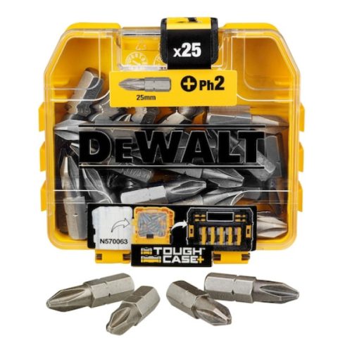 DEWALT Bitkészlet, 25mm, 25db, PH2, ütvecsavarozóhoz