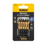 DEWALT Bithegy, csavarhúzó, 57mm, 5db, PZ1 FLRQ