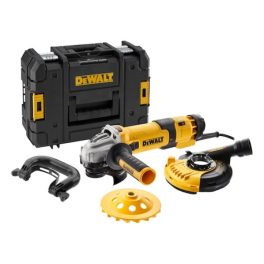 DEWALT Sarokcsiszoló, betonhoz, készlet, 1500 W, 125mm