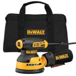 DEWALT Excentercsiszoló, 125mm, 280W, szabályozható