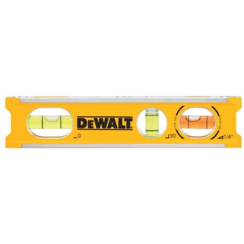DEWALT Vízmérték, 165mm/6,5, billet