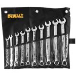 DEWALT Csavarkulcskészlet, kombinált, 10db, 10-19mm