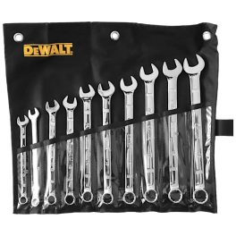 DEWALT Csavarkulcskészlet, kombinált, 10db, 10-19mm