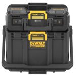 DEWALT LED-lámpa + tároló, TOUGHSYSTEM 2.0, 4 000lm