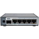 MikroTik hEX S (2025 verzió) E60iUGS L4 512MB 5xGbE LAN 1x2.5 GbE SFP port router