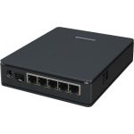 MikroTik E62iUGS-2axD5axT hAP ax S 5xGbE LAN 1x2.5G SFP port 802.11ax Wi-Fi 6 Vezeték nélküli router