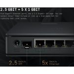 MikroTik E62iUGS-2axD5axT hAP ax S 5xGbE LAN 1x2.5G SFP port 802.11ax Wi-Fi 6 Vezeték nélküli router