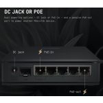 MikroTik E62iUGS-2axD5axT hAP ax S 5xGbE LAN 1x2.5G SFP port 802.11ax Wi-Fi 6 Vezeték nélküli router