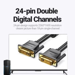 Vention DVI (24+1) -> DVI, 3m, kábel