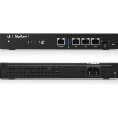 Ubiquiti EdgeRouter 4 ER-4 3xGbE LAN 1xGbE SFP port router