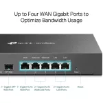 TP-LINK ROUTER ER7206  SafeStream Gigabit Multi-WAN VPN