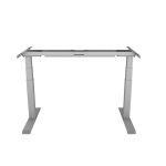 Aarven 2 motoros, 3 szegmensű, ezüst, állítható magasságú , asztaltalp