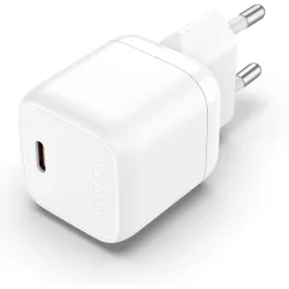 Vention USB-C (1port,30W, fehér) ,töltő