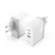 Vention USB-C*2+A (3port,GAN,100W/100W/30W,fehér), töltő