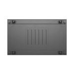 Lanberg FF01-6042-12B 19 42U SZÉL:600mm MÉLY:1000mm MAG:2047mm lapraszerelt üvegajtós fekete szerver szekrény