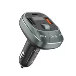 Vention USB-C+A+A (3port,30W/18W/5W, Fm transzmitter, fekete), töltő