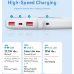 Vention FHKB0, 10000mah 22,5W, PowerBank