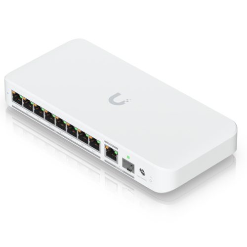 Ubiquiti UniFi USW-FLEX-2.5G-8-POE Flex 8x2.5GbE Multi-Gigabit LAN 1x SFP+ combo port 196W PoE++ switch